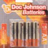 Doc Johnson Batteries AA 4 Pack