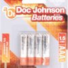 Doc Johnson Batteries AAA 4 Pack