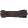 Japanese Style Bondage Rope Cotton 32 Feet Black