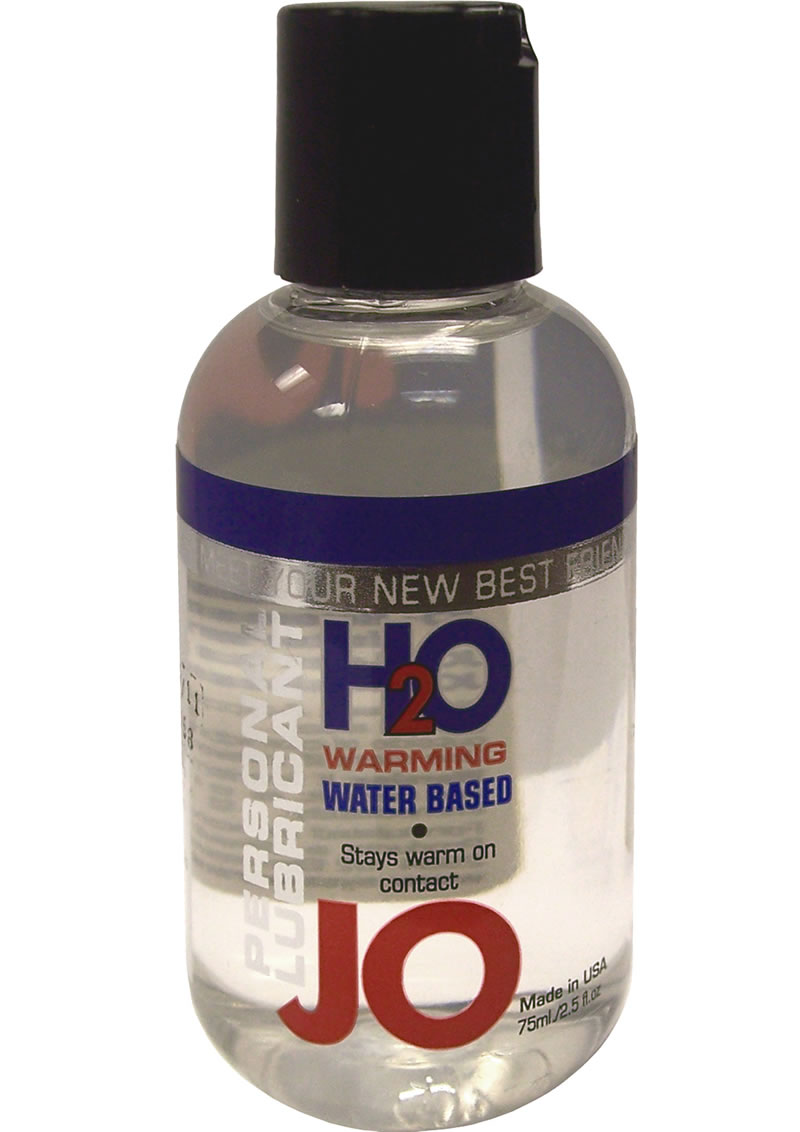 Jo H2O Warming Water Based Lubricant 2.5 Ounce