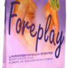 Foreplay Lavender Scented Bath Salts With Game Cards