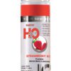 Jo H2O Flavored Water Based Lubricant Strawberry Kiss 4 Ounce