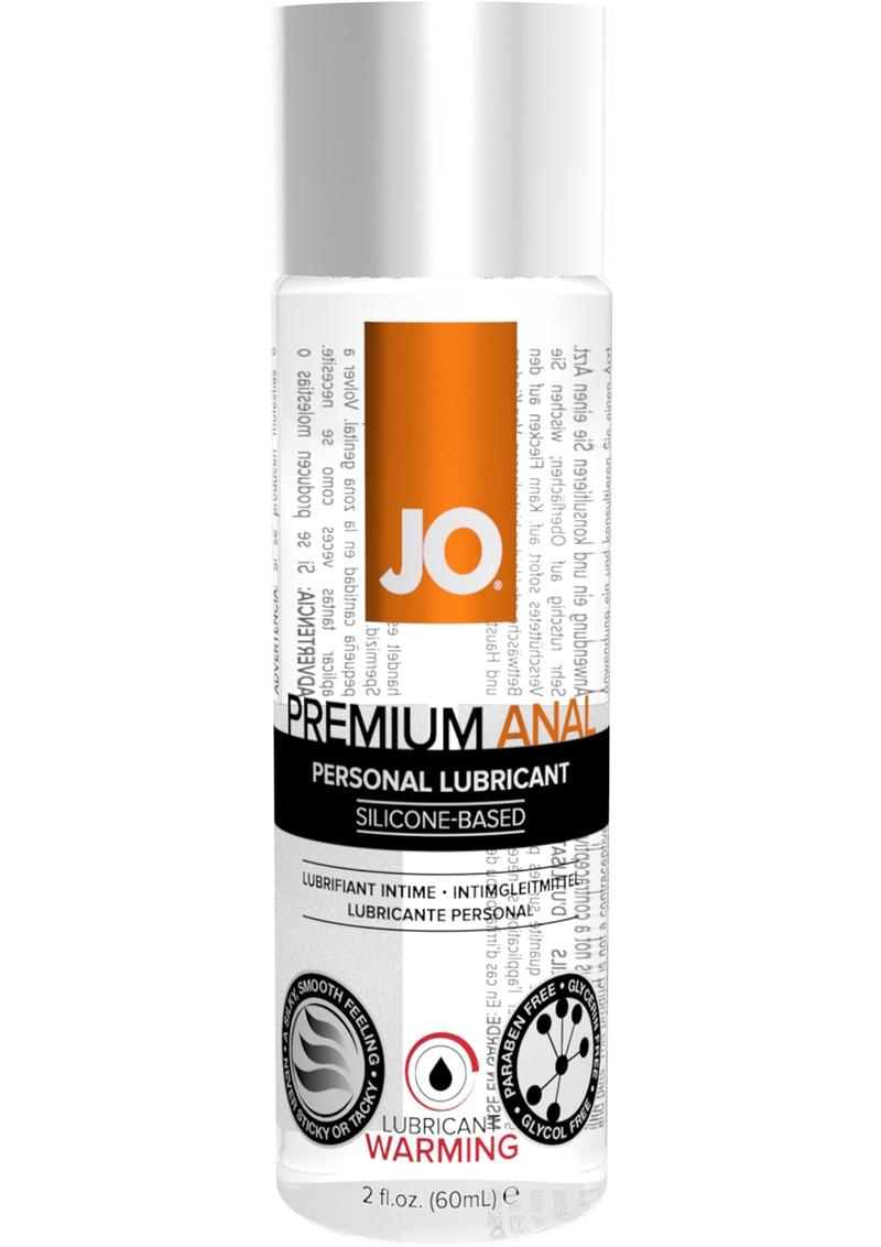 Jo Premium Warming Anal Silicone Lubricant 2.5 Ounce