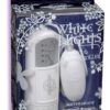 White Nights Velvet Touch Bullet And Controller Waterproof White