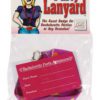 Peni Party Lanyard Guest Badge Pink