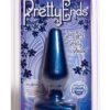 Pretty Ends Iridescent Butt Plug Medium Sil A Gel 5.5 Inch Midnight Blue