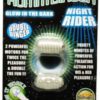 Humm Dinger Night Rider Double Dinger Vibrating Cock Ring Glow In The Dark