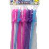 Bachelorette Party Favors Dicky Sipping Straws Assorted 10 Each Per Pack