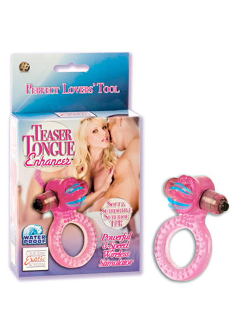 Teaser Tongue Enhancer Waterproof  Pink
