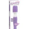 Mini Mini Wanachi Silicone Massager Waterproof 5.25 Inch Purple