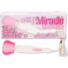 My Miracle Massager 2 Speed 120 Volt 10.5 inch White With Pink