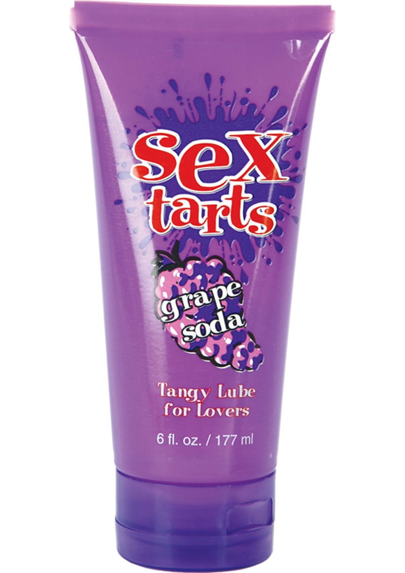 Sex Tarts Flavored Water Based Lube Grape Soda 6 Ounce