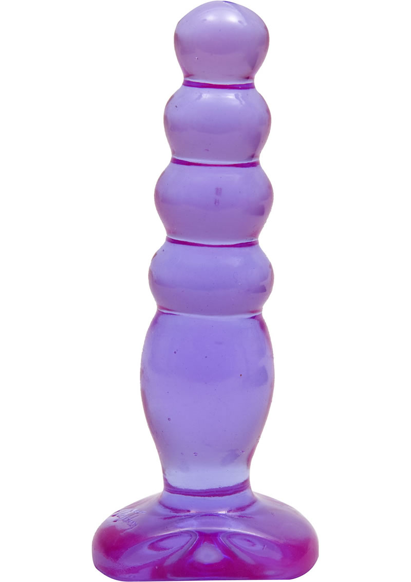 Crystal Jellies Anal Delight Sil A Gel 5 Inch Purple
