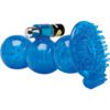 Adam And Eve CyberSkin 5X Vibrating Royal Grip Stroker Waterproof 5.5 Inch Blue