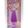 Crystal Jellies Medium Butt Plug Sil A Gel Purple