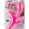 TRIPLE TEASE WATERPROOF 3 INCH PINK