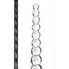 Icicles No 2 Glass Anal Probe 8.5 Inch Clear
