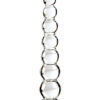 Icicles No 2 Glass Anal Probe 8.5 Inch Clear