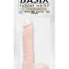 Basix Rubber Works 9 Inch Dong With Suction Cup Flesh