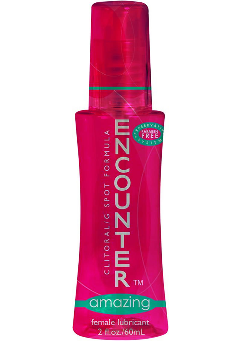Encounter Amazing Clitoral And G Spot Formula Female Water Based Lubricant 2 Ounce