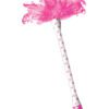Horny Honey Feather Tickler With Vibrating Handle Pink
