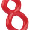 Crazy 8 Cock Ring Red