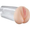 Pipedream Extreme Deluxe See Through Stroker Masturbator Clear