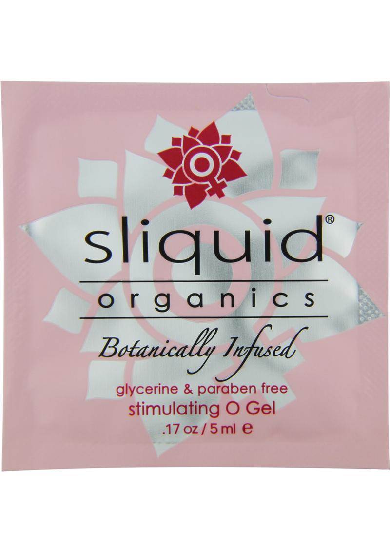 Sliquid Organics O Gel 5 Milliliter Pillow 12 Each Per Pack