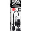 Pump Worx Beginners Vibrating Pump With Cock Ring Clear
