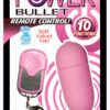 Power Bullet Remote Control Waterproof 3 Inch Pink