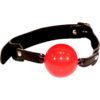 Sex And Mischief Solid Red Ball Gag 2 Inch