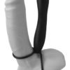 Fetish Fantasy Elite Double Trouble Silicone Male Strap On Dildo Waterproof 6 Inch Black