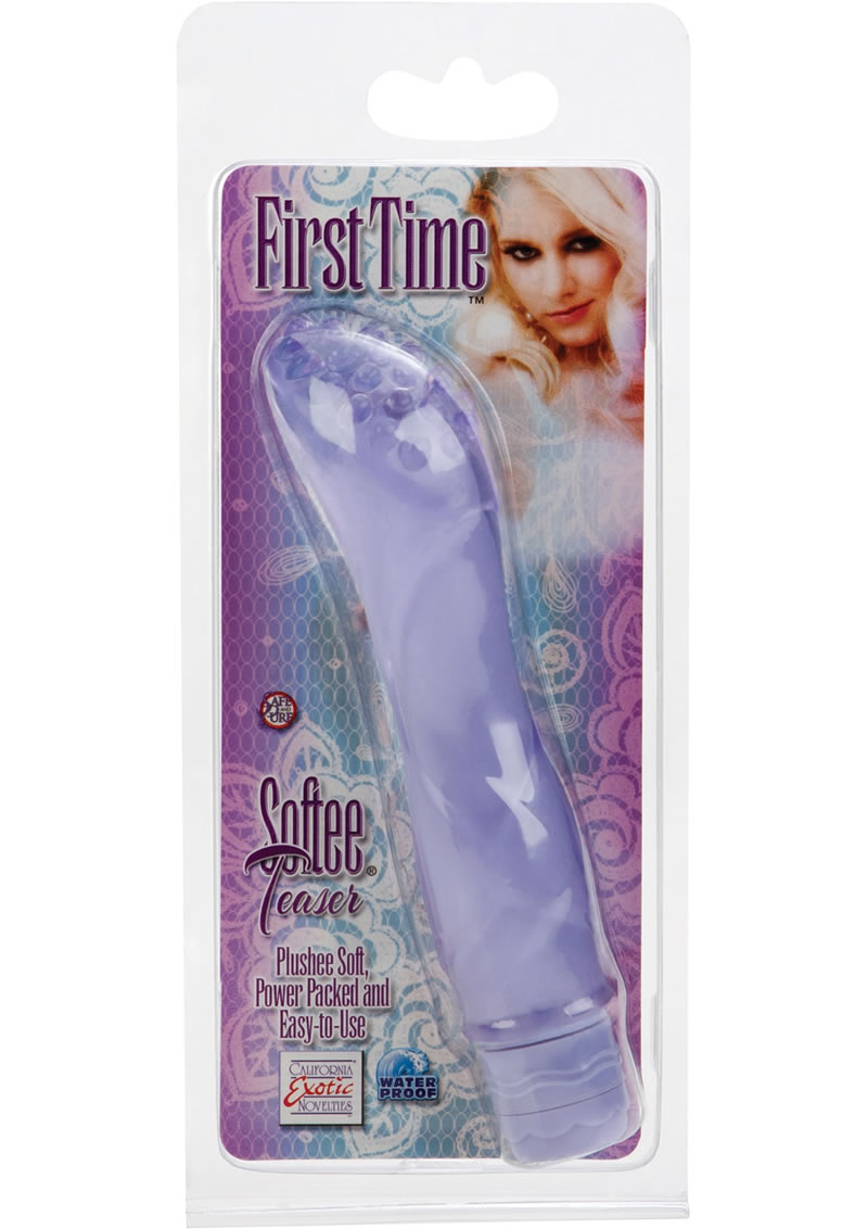 First Time Softee Teaser Vibe Waterproof 5.25 Inch Purple