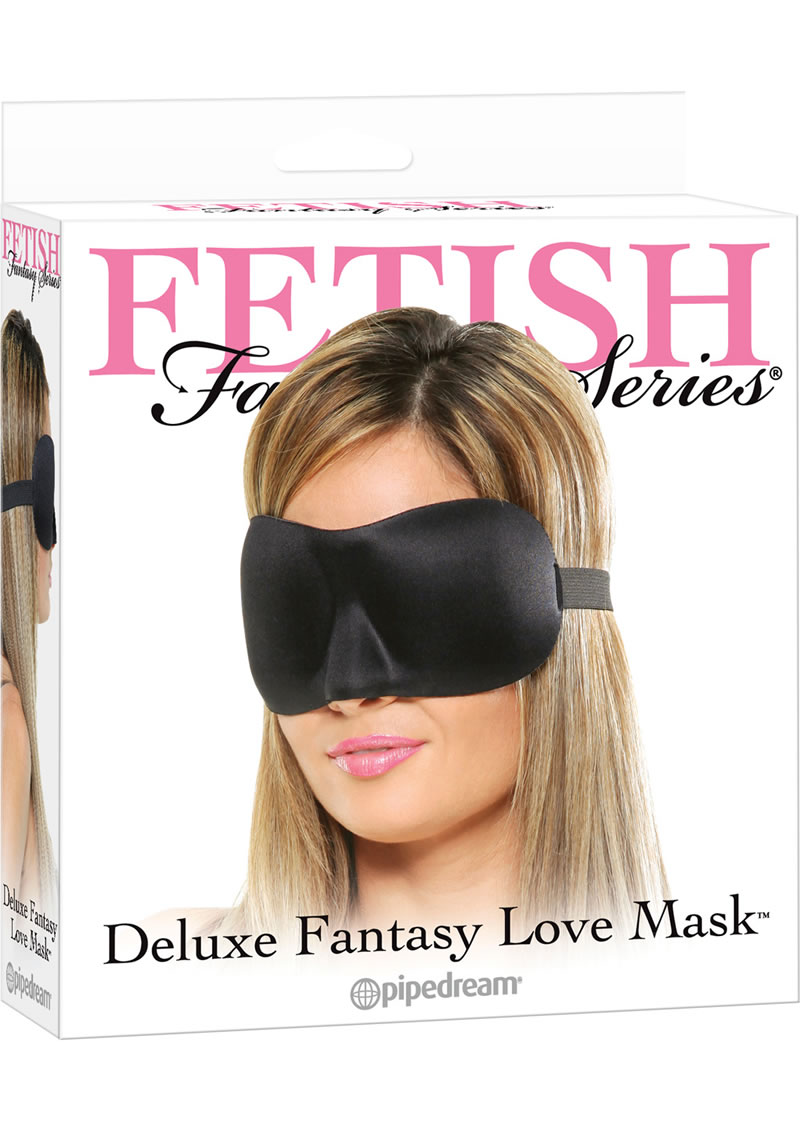 Fetish Fantasy Series Deluxe Fantasy Love Mask Black