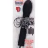 10 Function Risque Tulip Vibrator Waterproof 5.75 Inch Black
