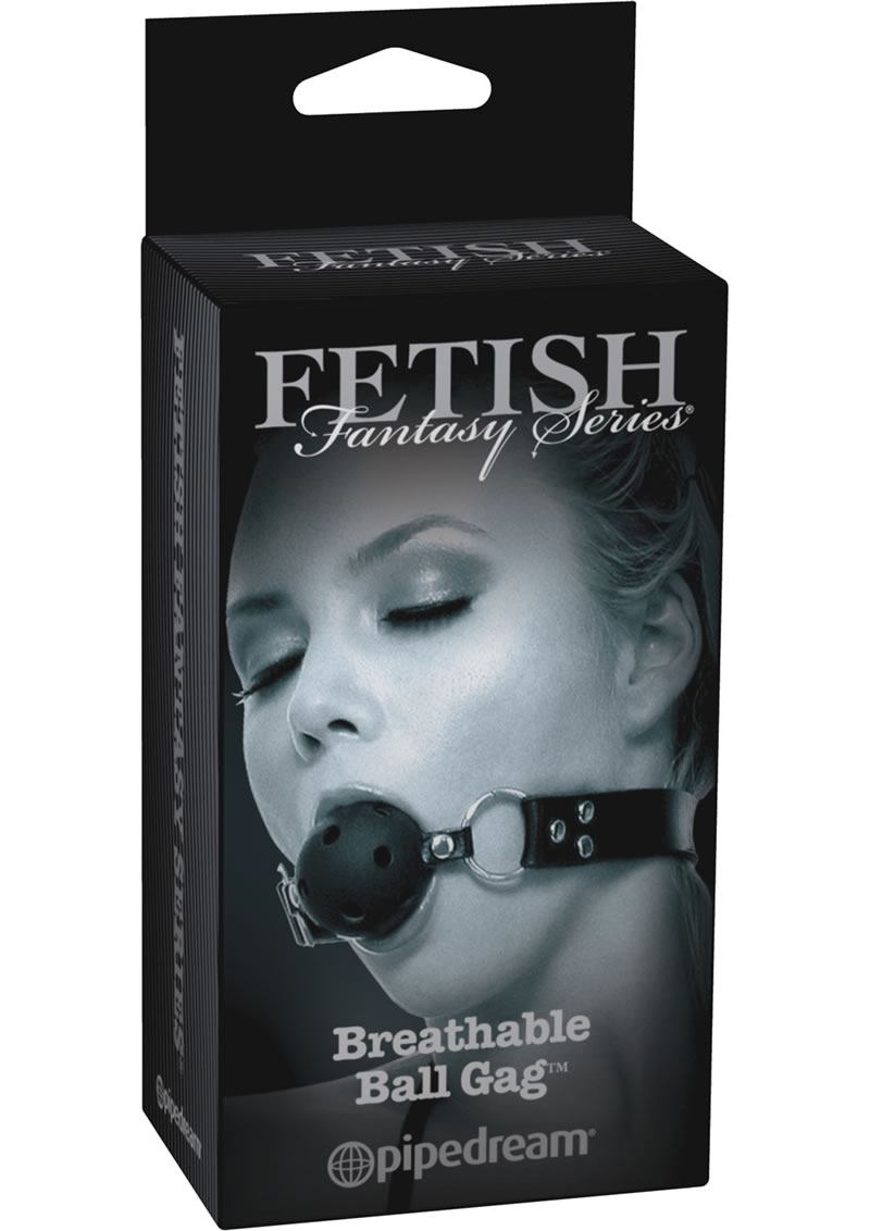 Fetish Fantasy Series Limited Edition Breathable Ball Gag Black
