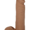 The Original Realistic Cock UR3 Dildo 8 Inch Brown