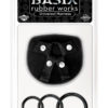 Basix Rubber Works Universal Harness Regular Size Black