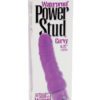 Power Stud Curvy Vibrator Waterproof Purple 6.75 Inch