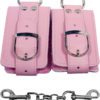 Strapped Plush Restraints Pink