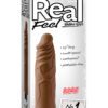 Real Feel Lifelike Toyz Number 1 Realistic Vibrator Waterproof Brown 7.5 Inch