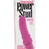 Power Stud Curvy Vibrator Waterproof Pink 6.75 Inch