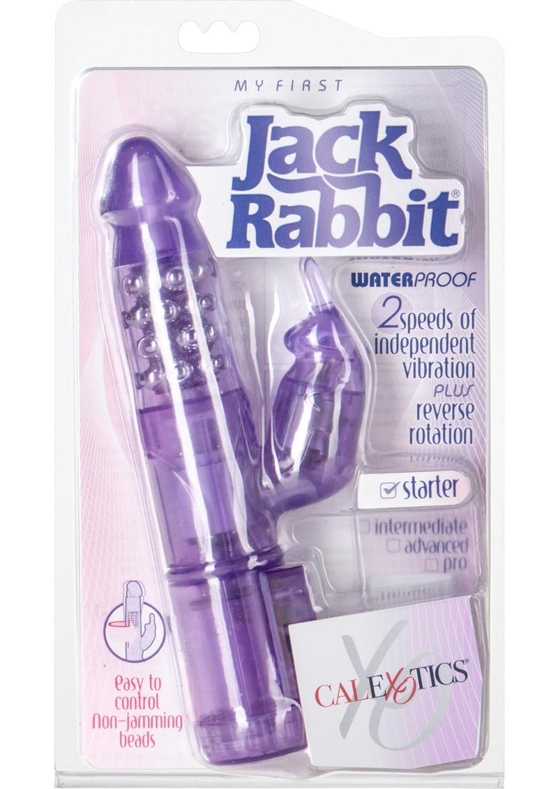 My First Jack Rabbit Vibrator Waterproof Purple 5 Inch