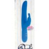 Posh 10 Function Dual Motor Bounding Bunny Silicone Vibrator Waterproof Blue