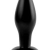 Anal Fantasy Collection Small Silicone Plug Kit Black 3.5 Inch