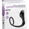 Anal Fantasy Collection Ass-Gasm Cockring Plug Black 4 Inch