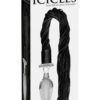 Icicles No 49 Glass Anal Plug With Flogger 23.5 Inch