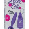Booty Call Booty Glider Silicone Wired Remote Control Anal Probe Purple 3.75 Inch
