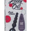 Booty Call Booty Shaker Silicone Wired Remote Control Anal Probe Black 4 Inch