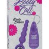 Booty Call Booty Shaker Silicone Remote Wired Control Anal Probe Purple 4 Inch